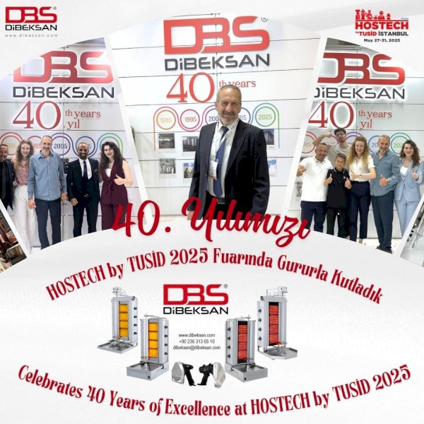 40 ıncı Yılımızı HOSTECH by TUSİD 2025 Fuarında Kutladık